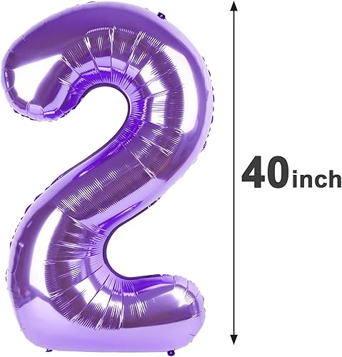 Miniatura 8 de Globo dorado de 40 pulgadas, grande, número 5, 5, 5, 15, 25, 35, 50, 55, decoraciones de celebración de cumpleaños, globos de aluminio 5 Mylar helio