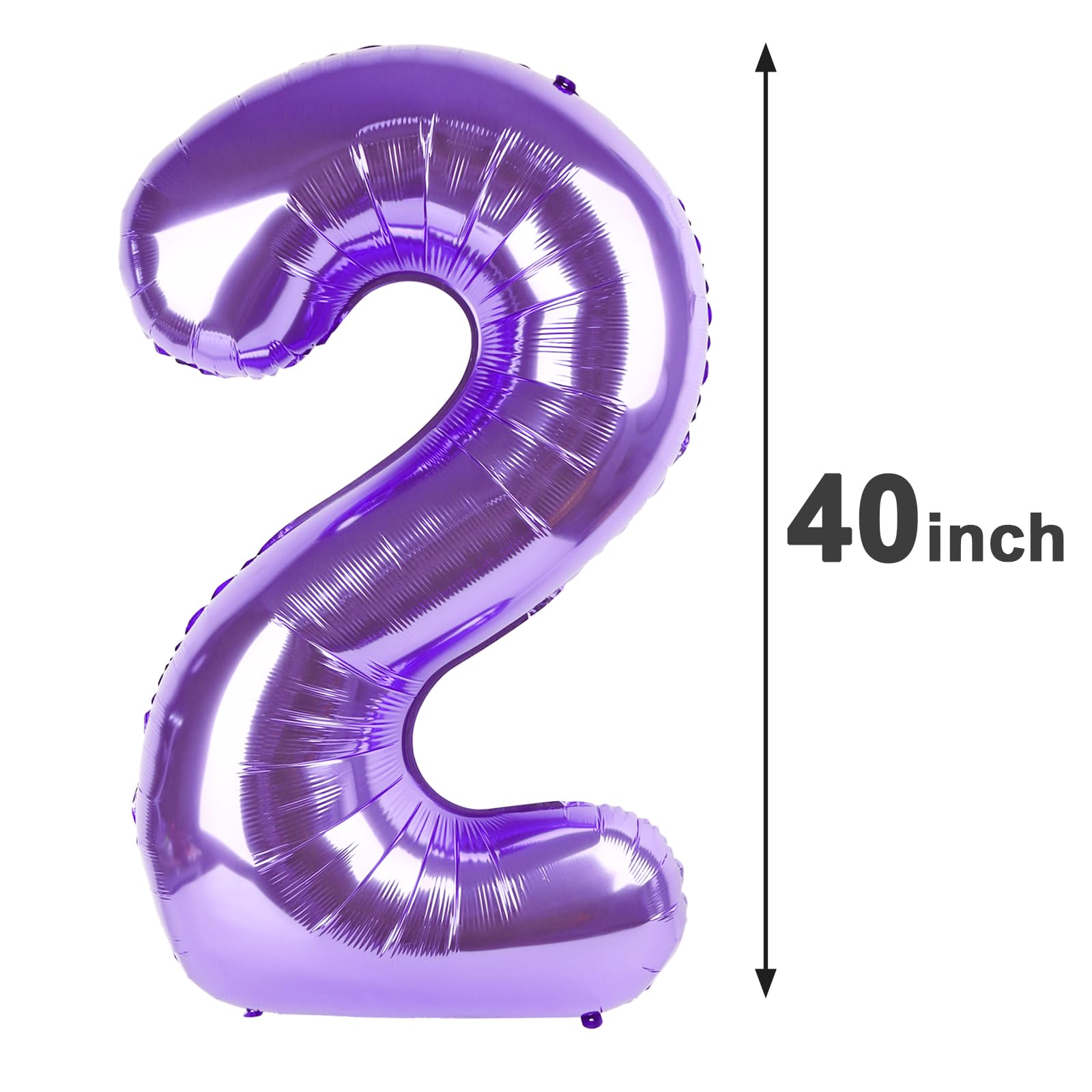 Purple Number 20 Balloon 40 Inch Birthday Decorations, Number 20 Balloon Birthday Party Decorations, Anniversary Decorations Graduations Party Supplies
