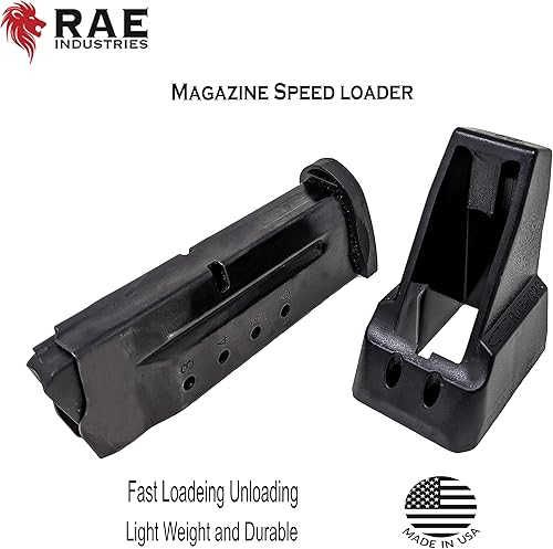 Miniatura 3 de RAEIND - Cargadores de velocidad de cargador para Springfield 1911 Ronin Operator 0.354 in Calibre Cargador de cargador de una sola pila