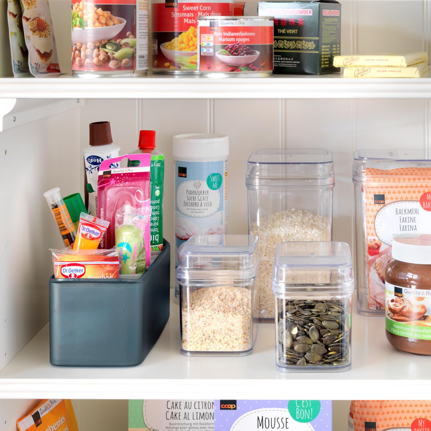 coop aufbewahrung Betty Bossi Kühlschrank-Organizer übersichtliche für 6-8 Tuben, Kunststoff, Ordnung für Kühlschrank, Speisekammer & Vorratsschrank, kompakte Aufbewahrungsbox für Lebensmittel, weiß Kosmetik Color:Olive Makronen (Grundrezept) Rezept selbst 22 January