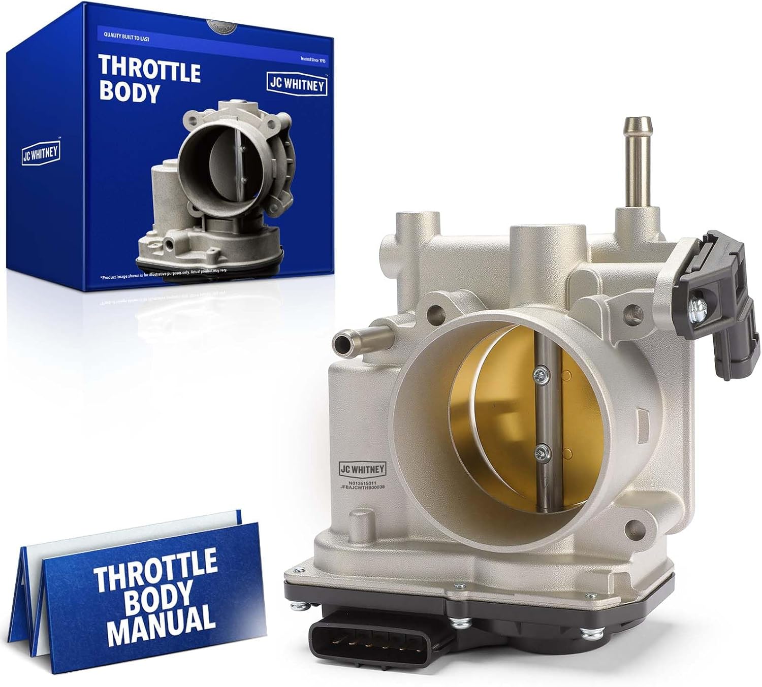 JC Whitney JFBAJCWTHB00038 Throttle Body - Compatible with Subaru Forester 2004-2005, Impreza 2004-2005, Baja 2004-2005 - 2.5L