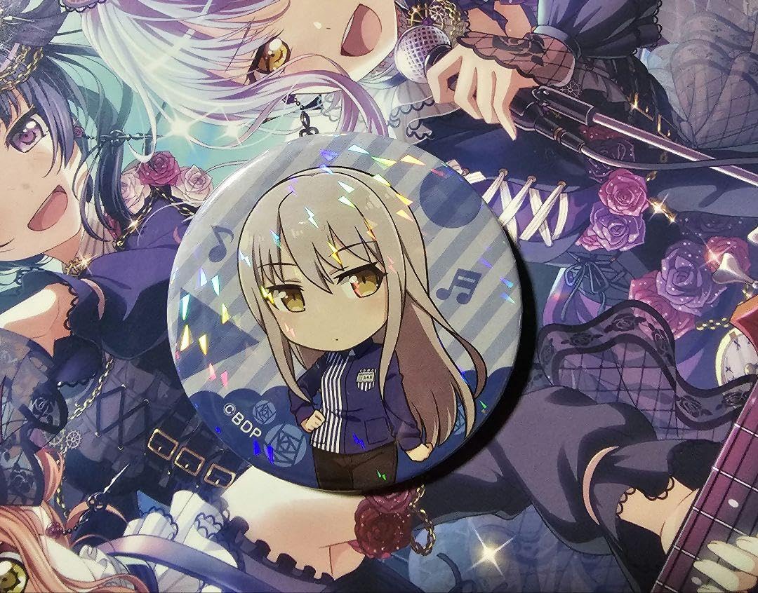 Amazon.co.jp: バンドリ 湊友希那 缶バッジ ホロver ローソン限定