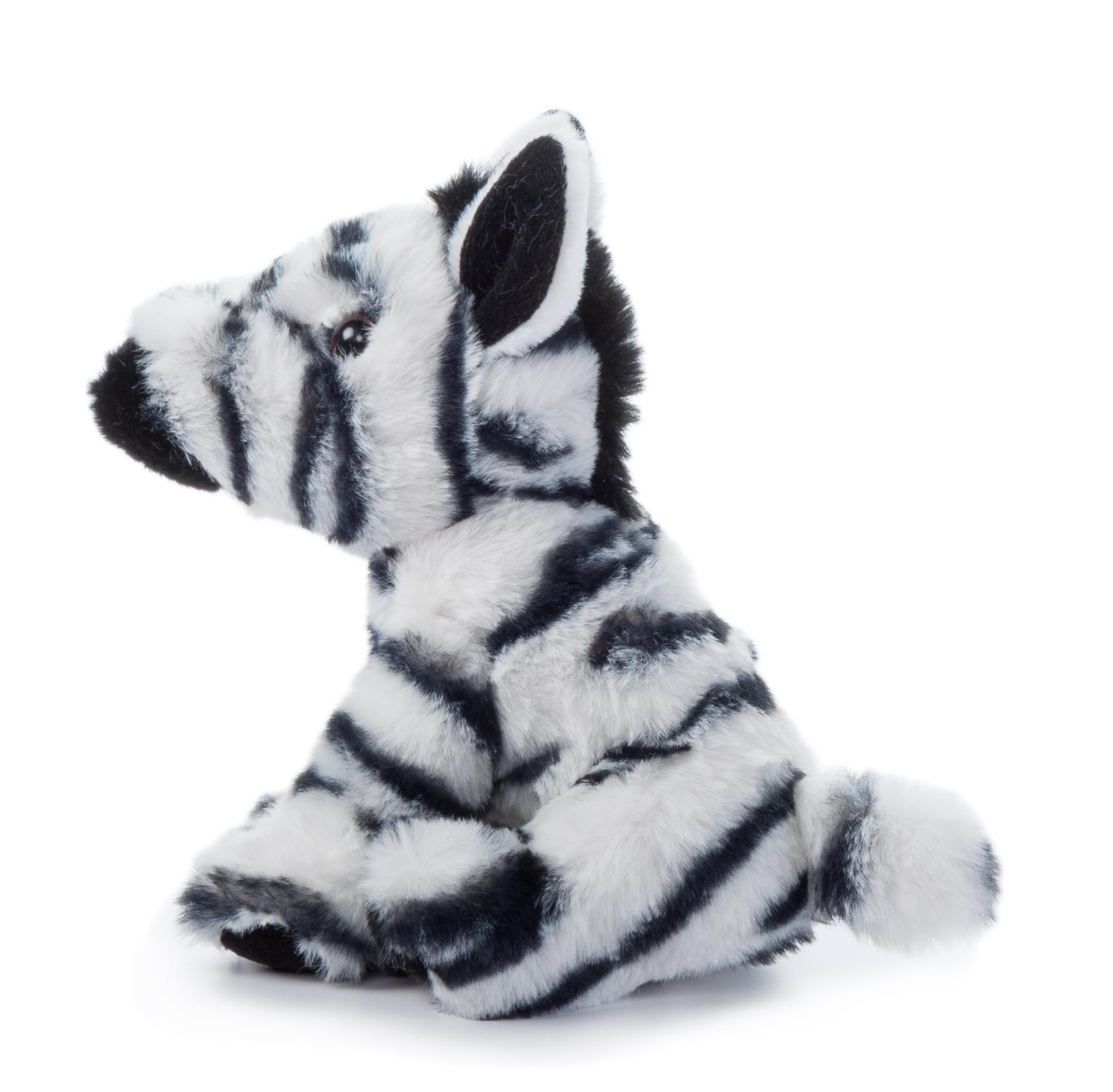 The Petting Zoo Zebra Stuffed Animal Plushie, Gifts for Kids, Wild Onez Babiez Zoo Animals, Zebra Plush Toy 6 inches