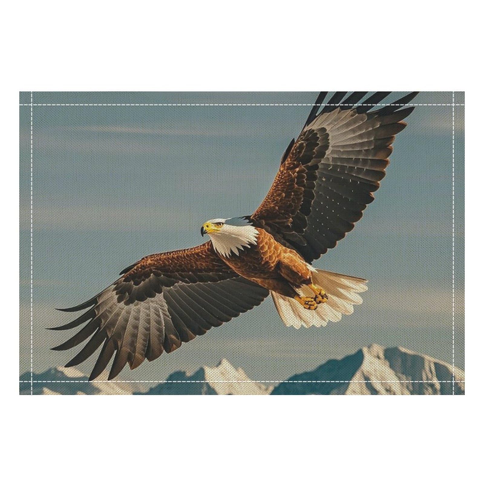 Set de table Eagles antidérapant et résistant à la chaleur, idéal pour cuisine