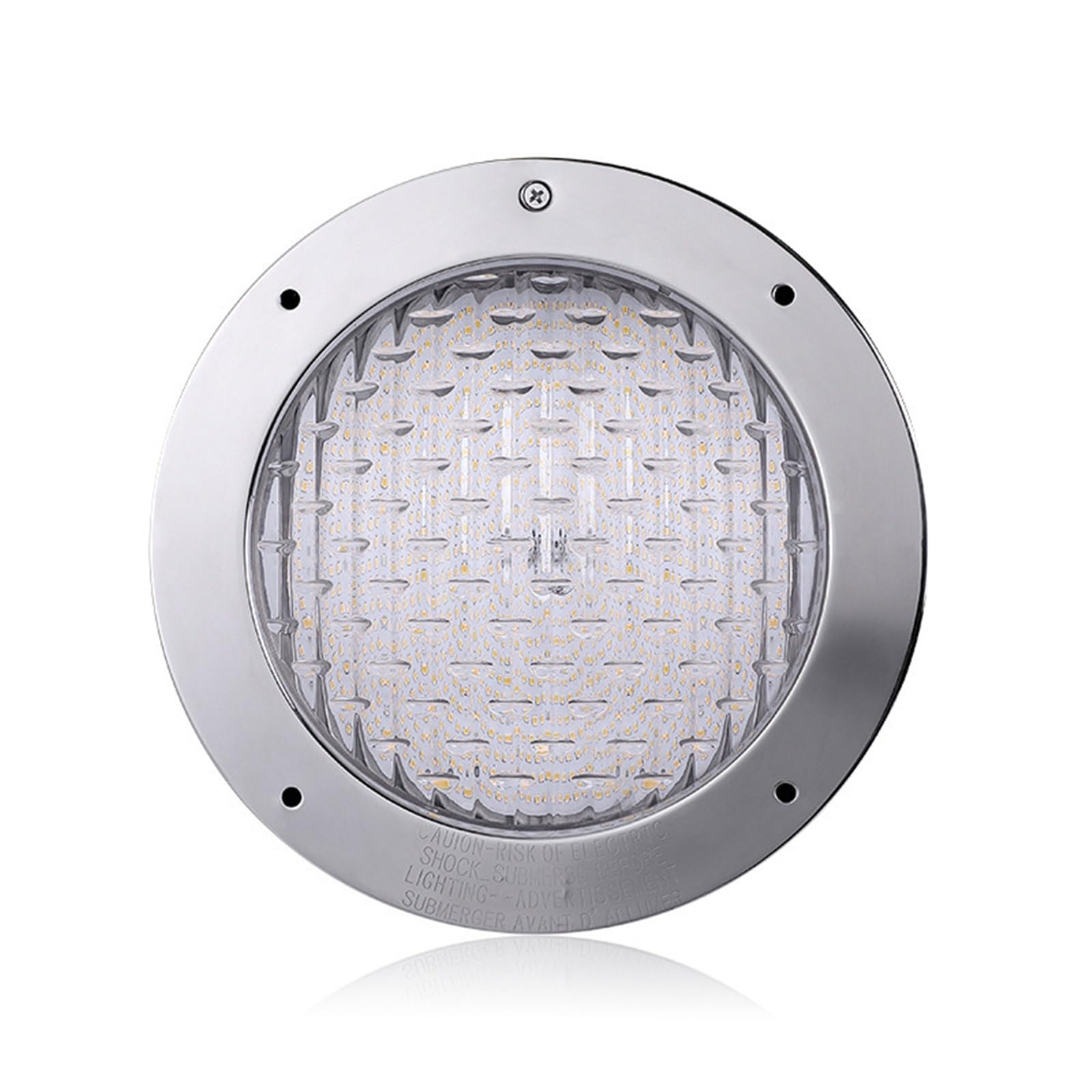 EDEDE Luci Piscina, Luci a LED for Piscine Luci subacquee quadrate for Piscina paesaggistica Luci for Spa da Bagno Luci subacquee in Acciaio Inossidabile(Warm White,25W)
