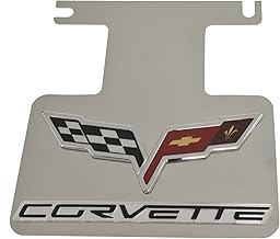 2005-2013 Corvette Exhaust Enhancer Plate Polished Stainless Steel