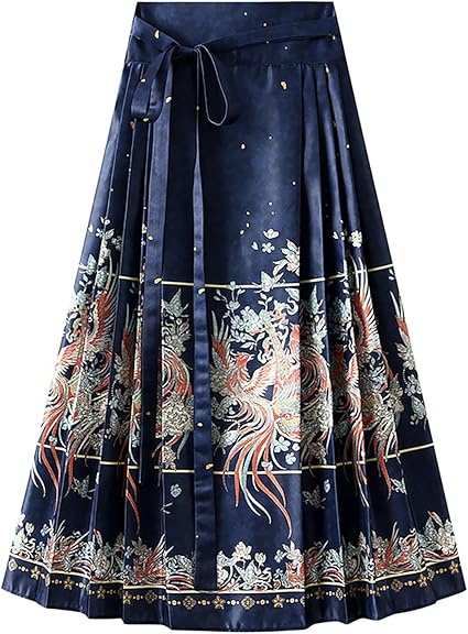 芽風スカート♡8/31迄大幅にお値下げ中♡ Amazon.co.jp: [Foreted] 中華風 スカート レディース プリーツ