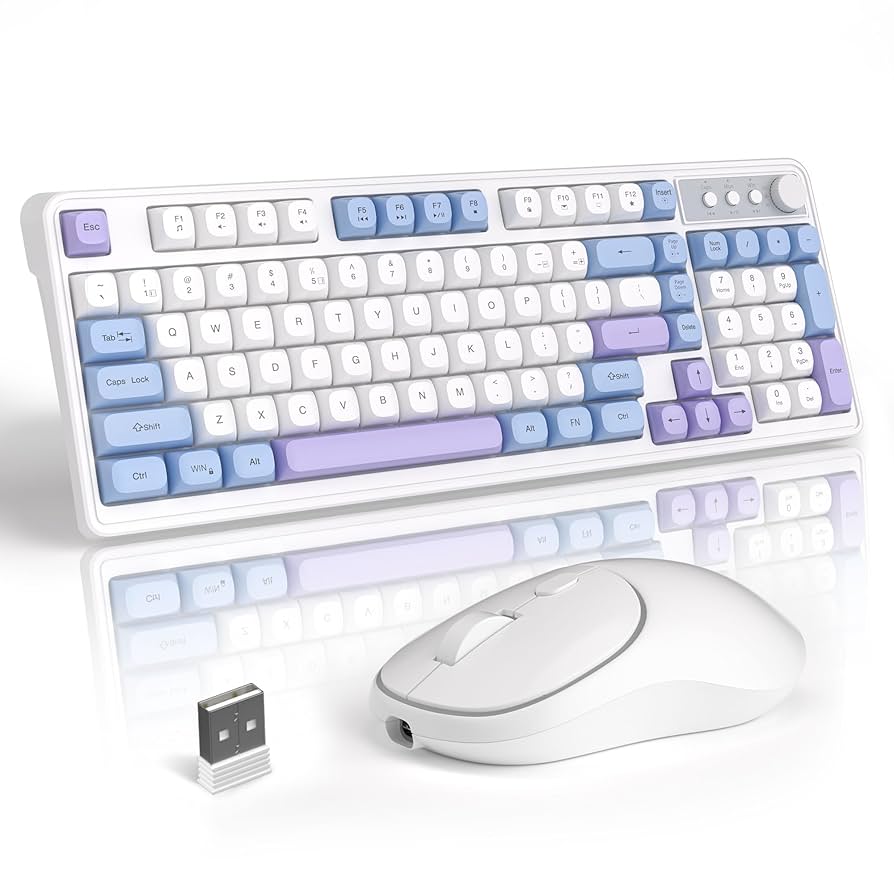 Amazon.com: MageGee Wireless Gaming Keyboard and Mouse Combo