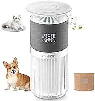 Vista 1 de Pet Air Purifier for Home Large Room up to 1736 sq.ft, Air Purifier for Home with HEPA Filter Purifies from Smoke, Pollen, Pet Dander & Allergies