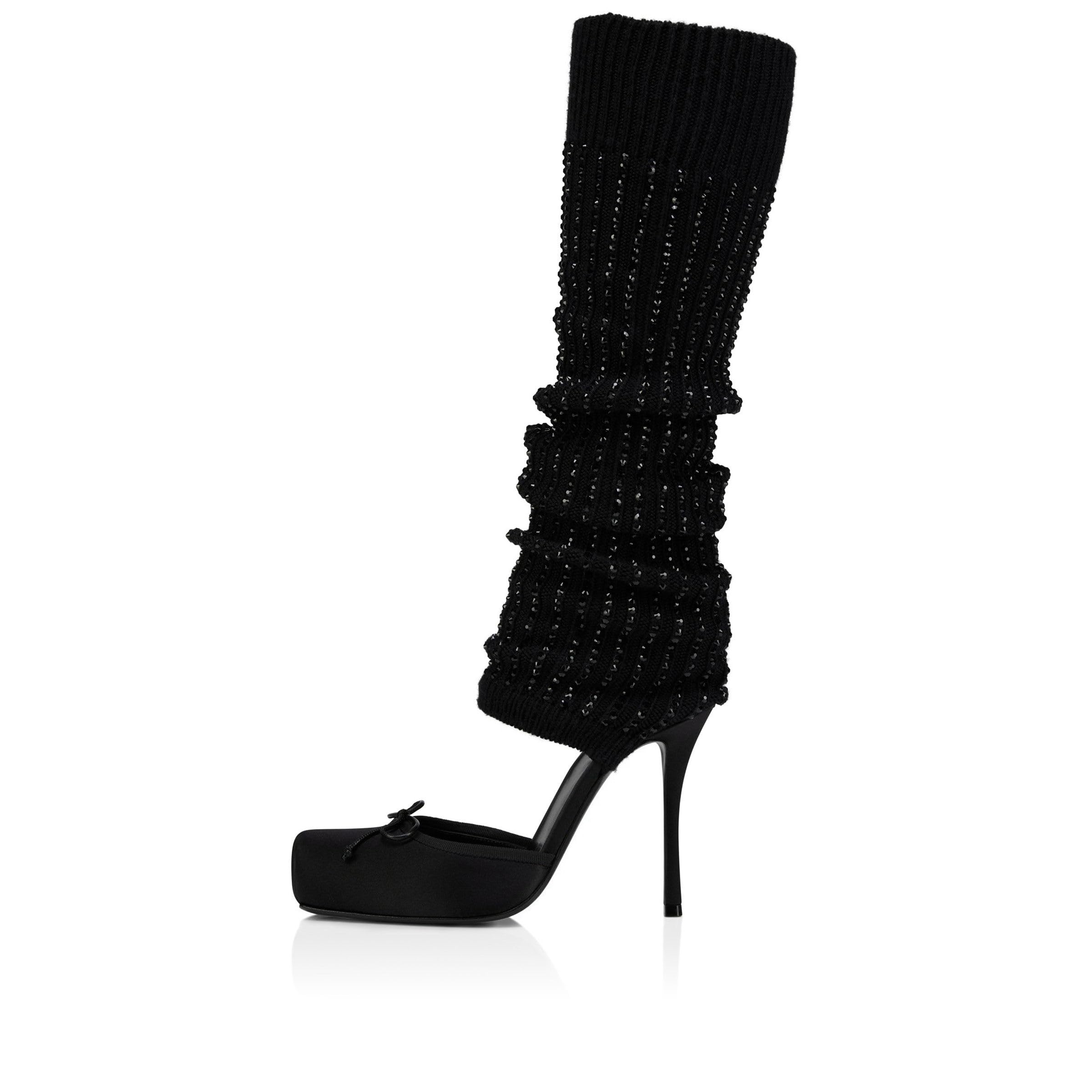 Vertundy Women's Satin Ballet Heels Lace Up Square Toe Stiletto High Bow Ballerina Heels: 6 Poupee