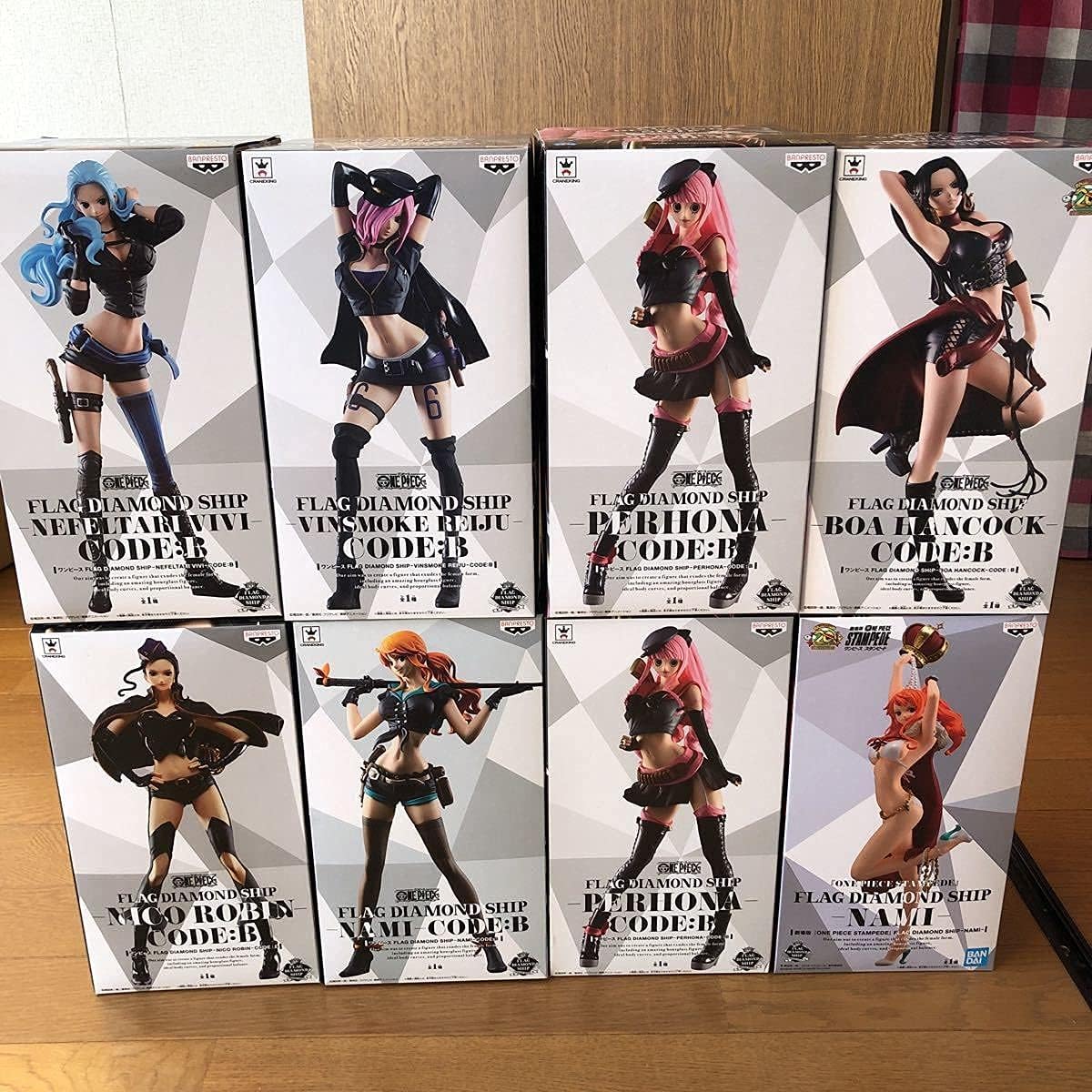 半額 ダイヤモンドワンピース フラッグ ニコロビン レイジュセット ビビ ナミ コミック アニメ