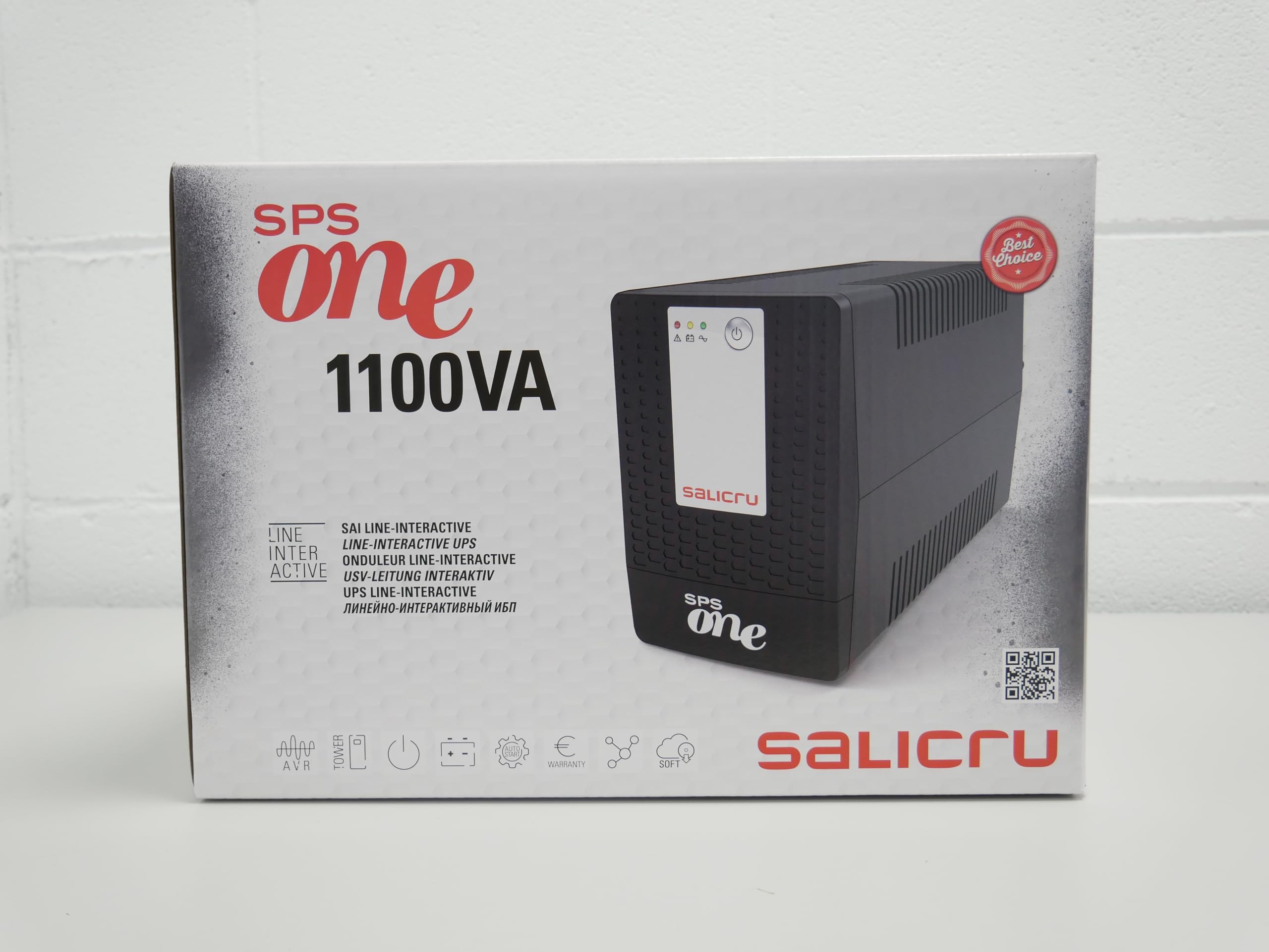 Salicru SPS 1100 ONE BL IEC – 1100 VA Line-interactive Uninterruptible Power Systems (UPS) (Socket type IEC)