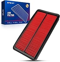 Vista 9 de KAX Filtro de aire de motor premium, GAF025 (CA4309) Reemplazo para Murano, Maxima, Pathfinder, QX60, G35 FX35, Altima, Impreza, filtro con vida