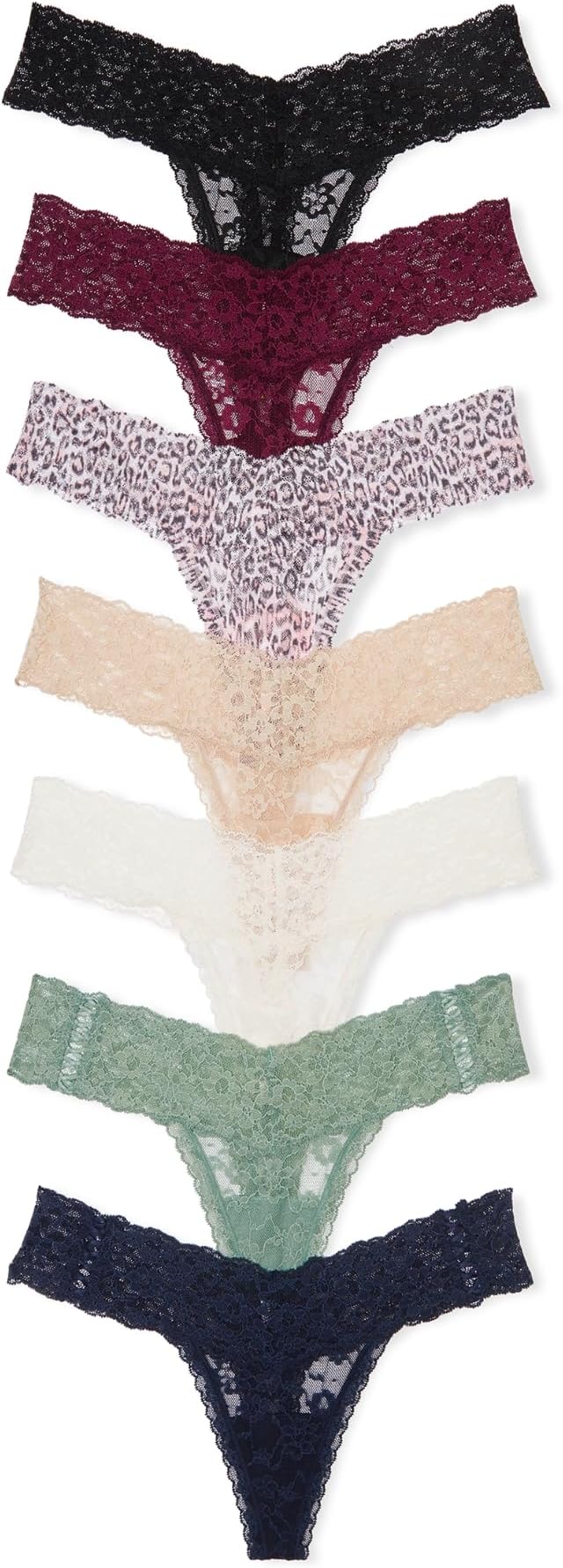 Victoria's Secret Women's Lacie Thong Panties, Underwear Pack
