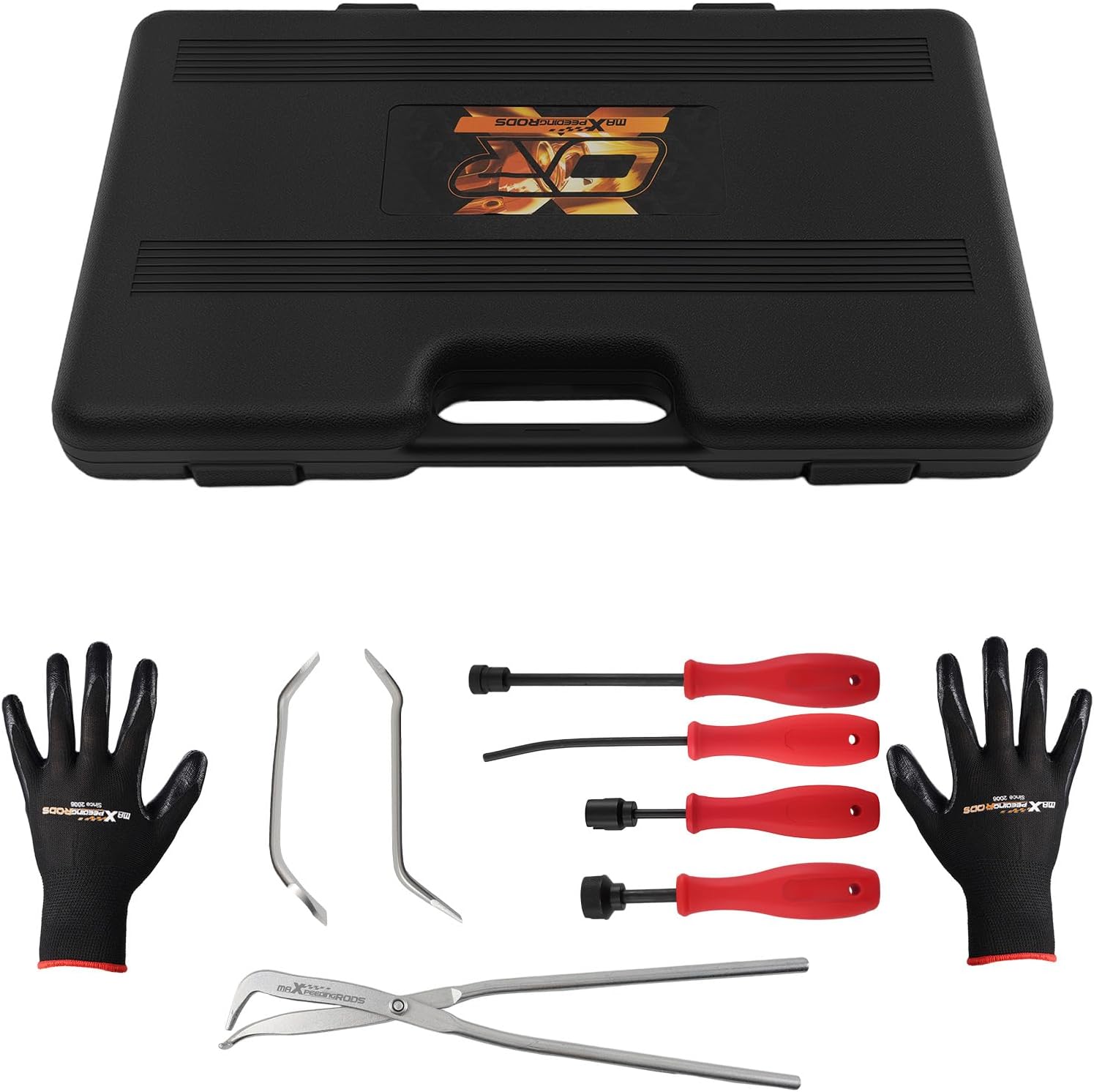 maXpeedingrods 8PCS Drum Brake Tool Kit | Brake Spoon Set with Drum Brake Spring Pliers, Drum Brake Spring Tool Drum Brake Adjusting Tool Brake Drum Tool Kit Brake Spring Installer Remover Plier Tools