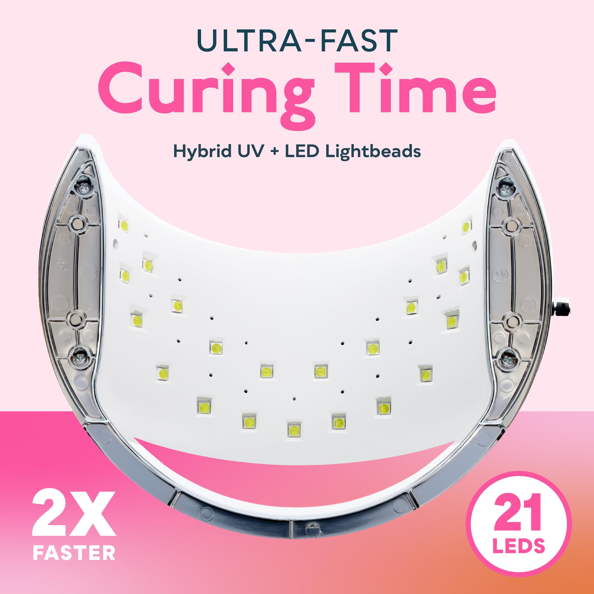 SUNUV Lampada UV LED Unghie Professionale, Asciuga Unghie e Lampade UV Fornetto Unghie Semipermanente per Gel SUN6