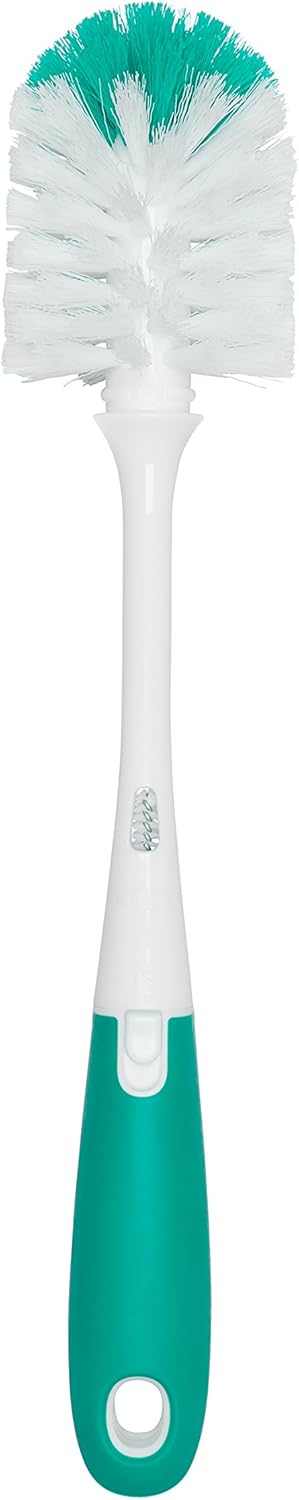 OXO Tot Bottle Brush with Nipple Cleaner and Stand, Teal