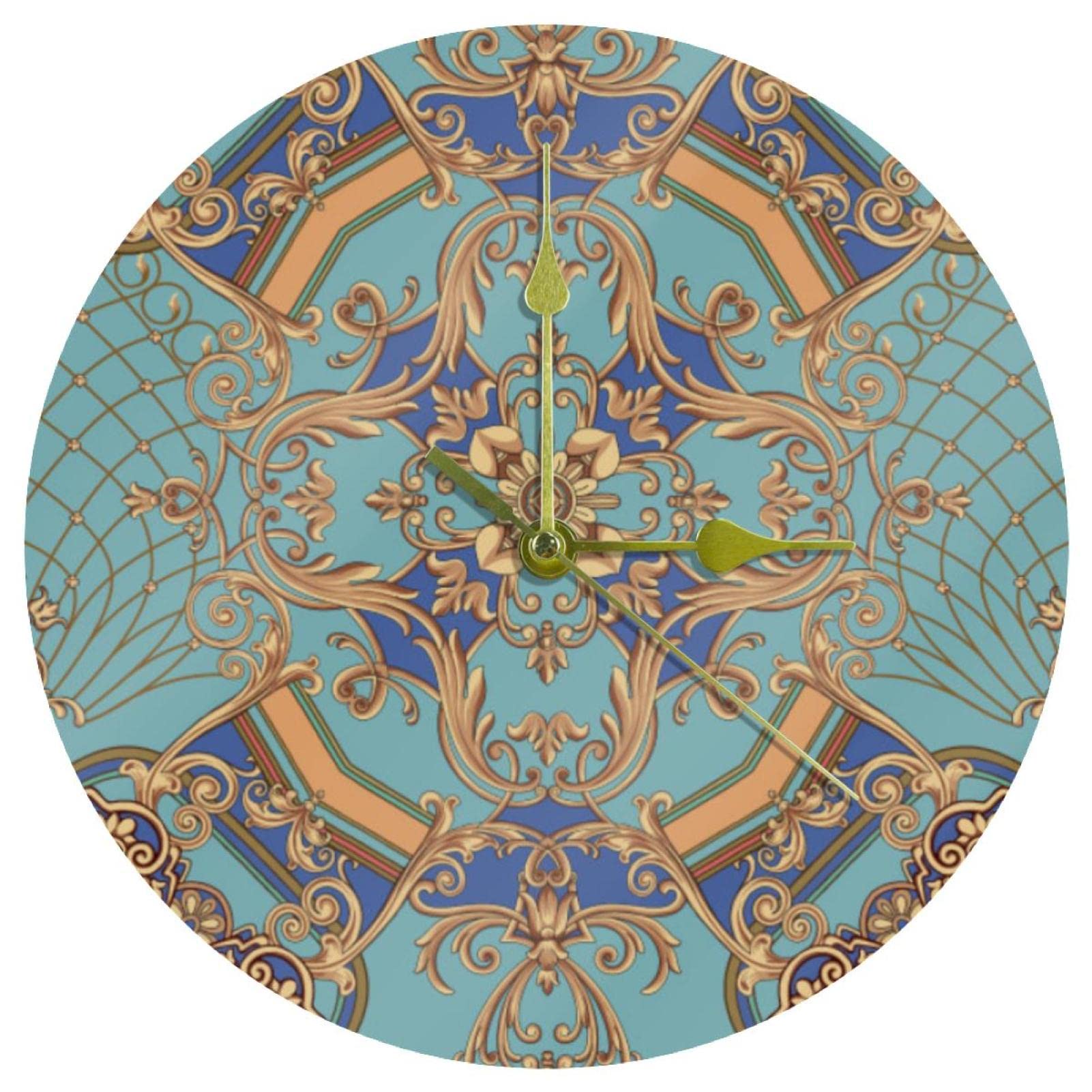 Horloge murale en acrylique décorative pour bureau et maison