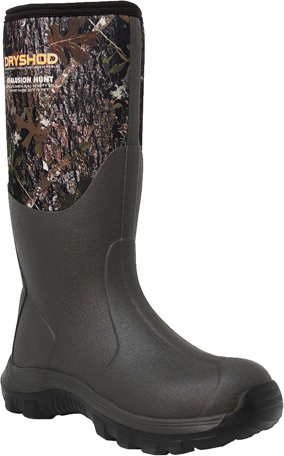Lightweight Waterproof Camo Hunting Boots | Insulated Dryshod Evalusion