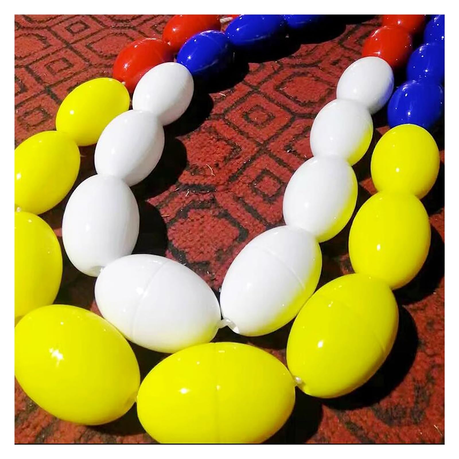 Corde de sécurité flottante pour piscine et délimitation de bassin de 15 à 40 pieds