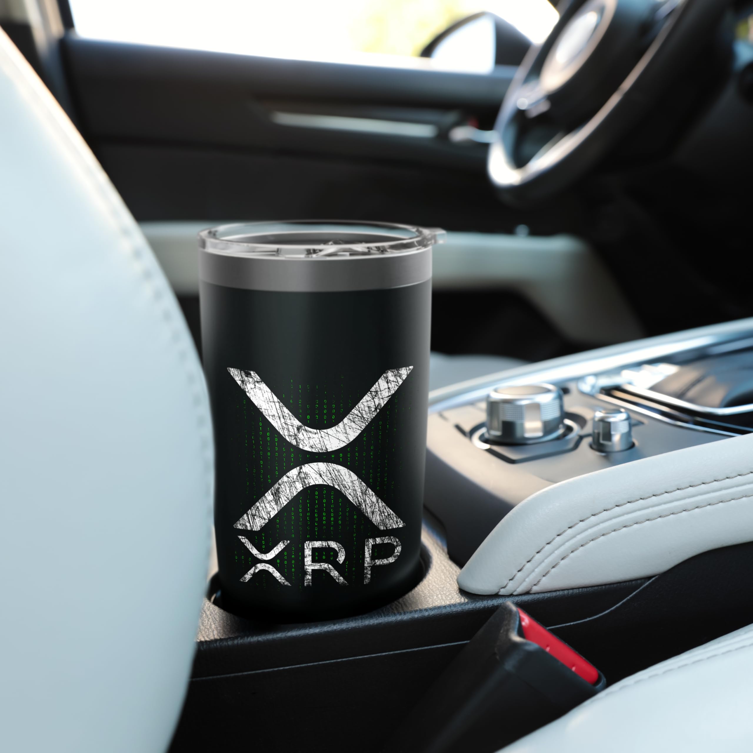 Amazon.com | XRP Crypto - XRP Binary Code Logo - XRP Cryptocurrency - XRP  Stainless Steel Insulated Tumbler: Tumblers & Water Glasses