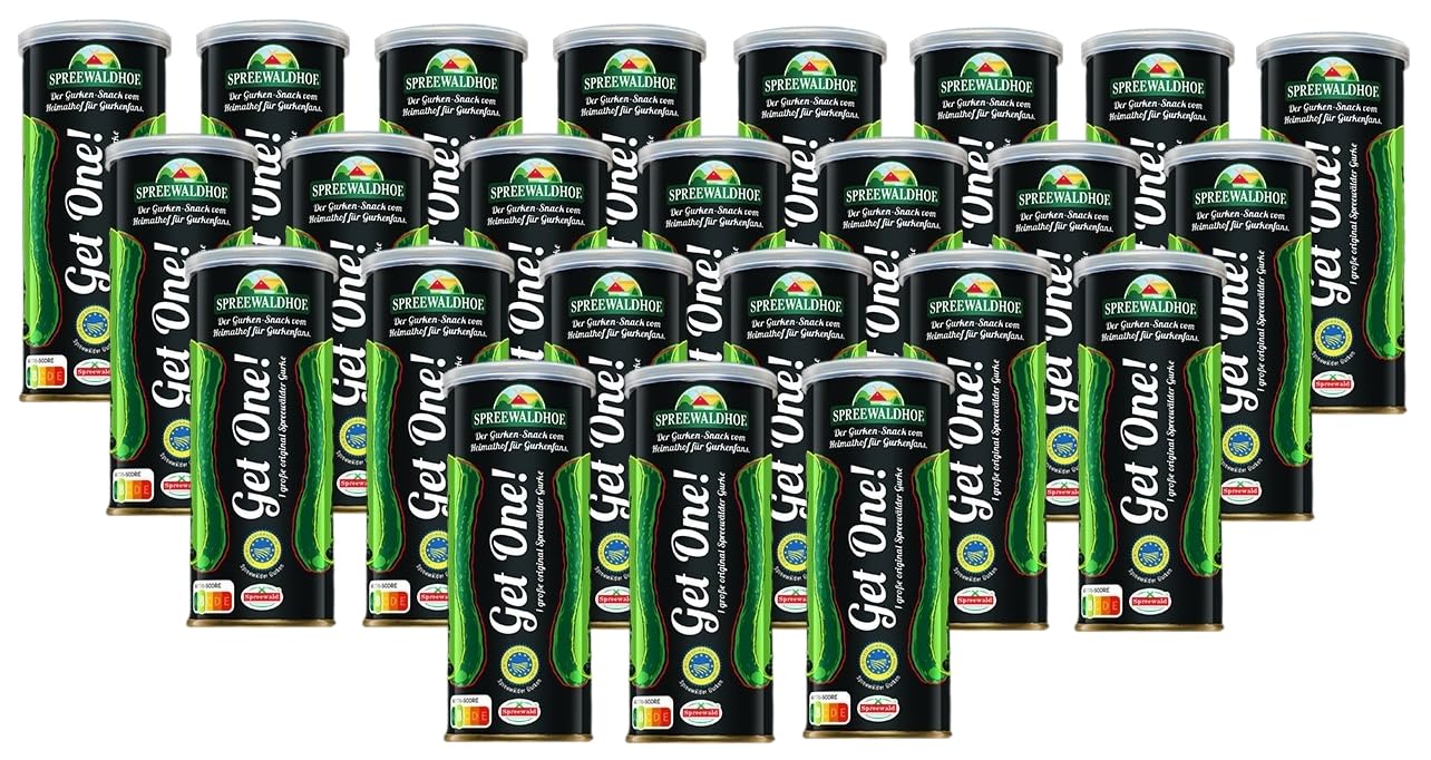 Get One, die Gurke aus der Dose im 24er Pack | 24 Dosen, 24er Vorteilspack