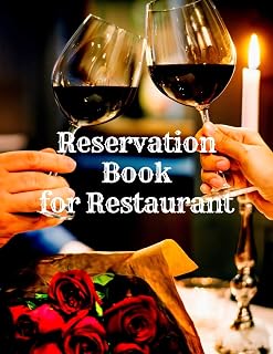 Reservation Book for Restaurant: Large 8.5x11 Table Log Journal/Planner/Notebook | Day Guest Booking Diary | Reservations Management | Professional ... Lunch, Brunch | I would like to ...