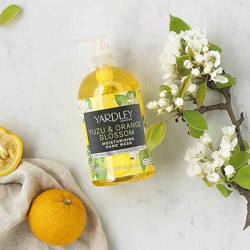 Miniatura 2 de Yardley London Deluxe Yuzu & Orange Blossom Botanical Hand Wash 16.9 fl oz, naranja