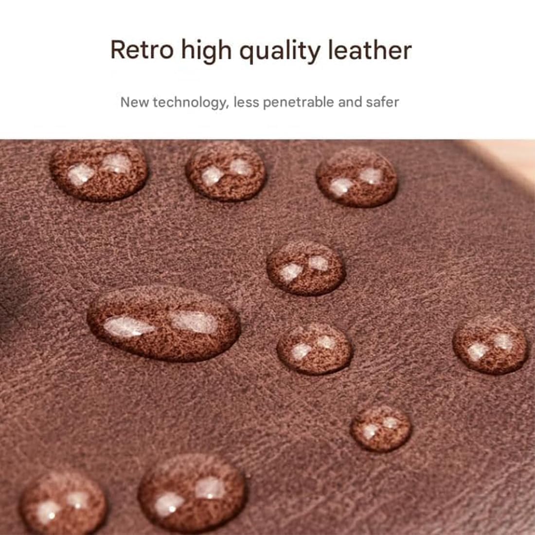 Cartera con Bloqueo RFID, Billetera Plegable para Hombre, Billetera De Cuero con 14 Ranuras para Tarjetas, Billetera Multifuncional Liviana, Billetera De Viaje (Khaki)