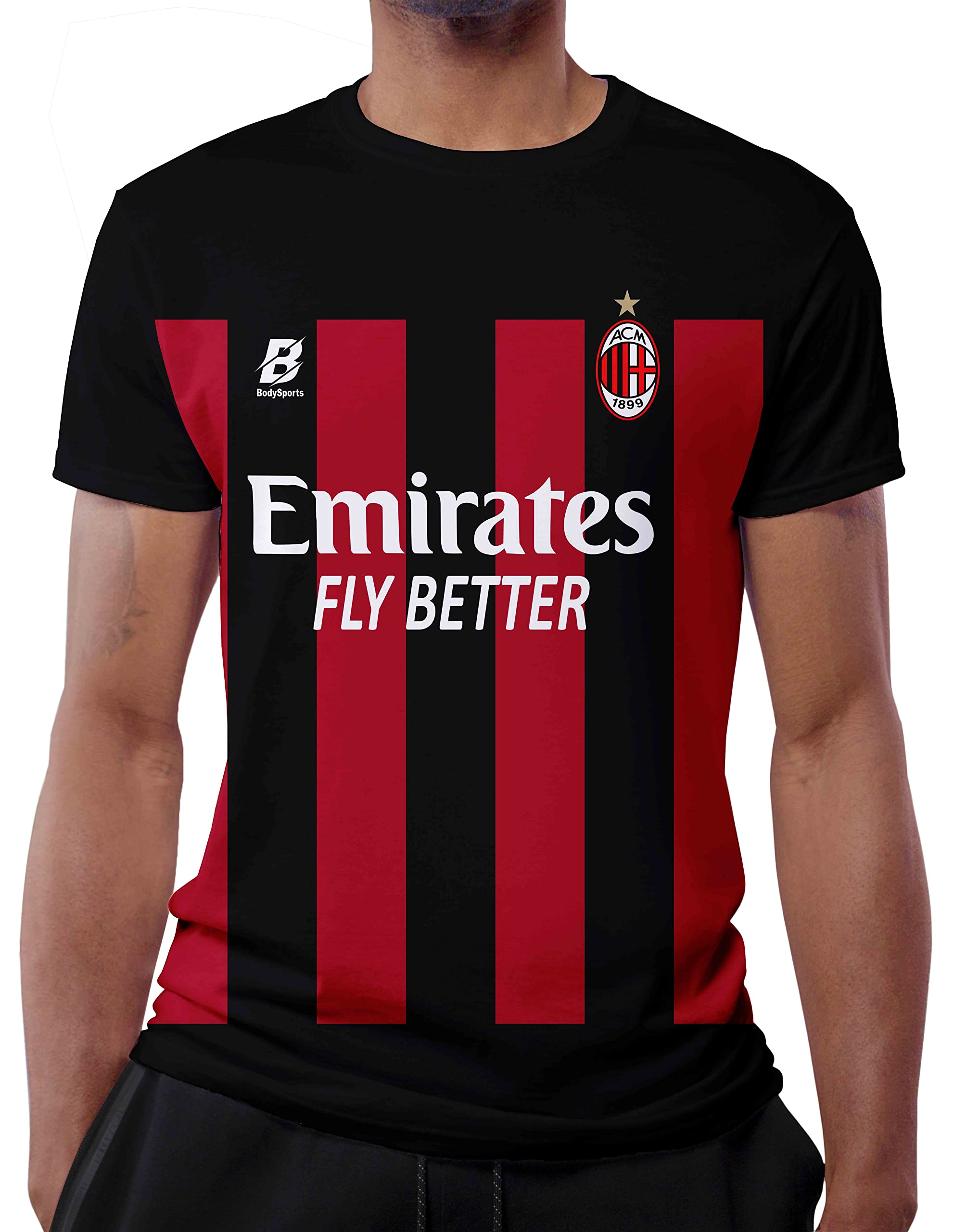 BODYSPORTS.CO Milan Home Football Jersey 2022
