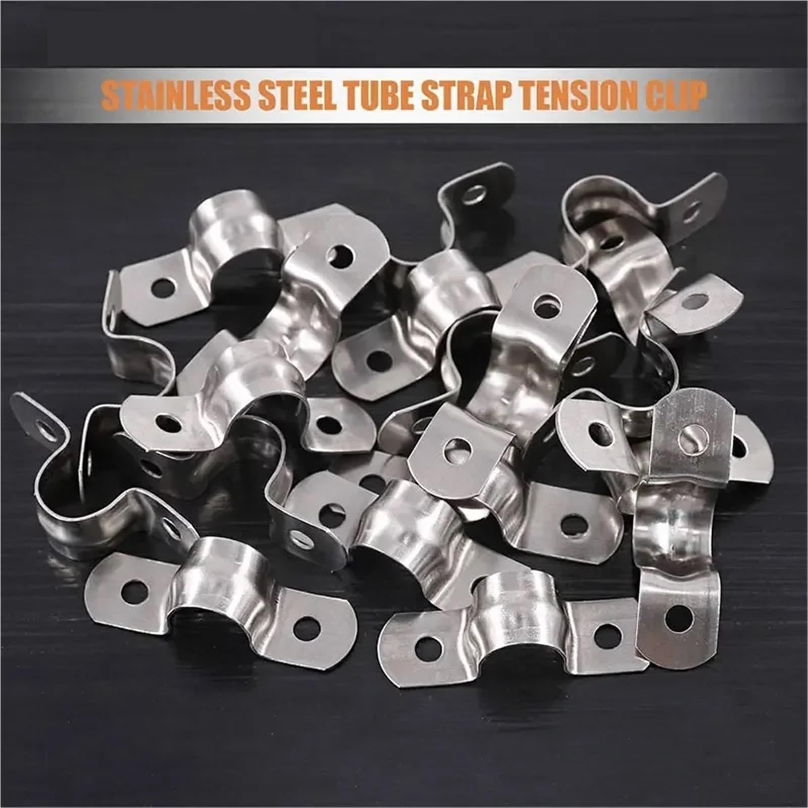 Collier De Serrage for Tube En U M5-M200, 20 Pièces Pour Tuyaux