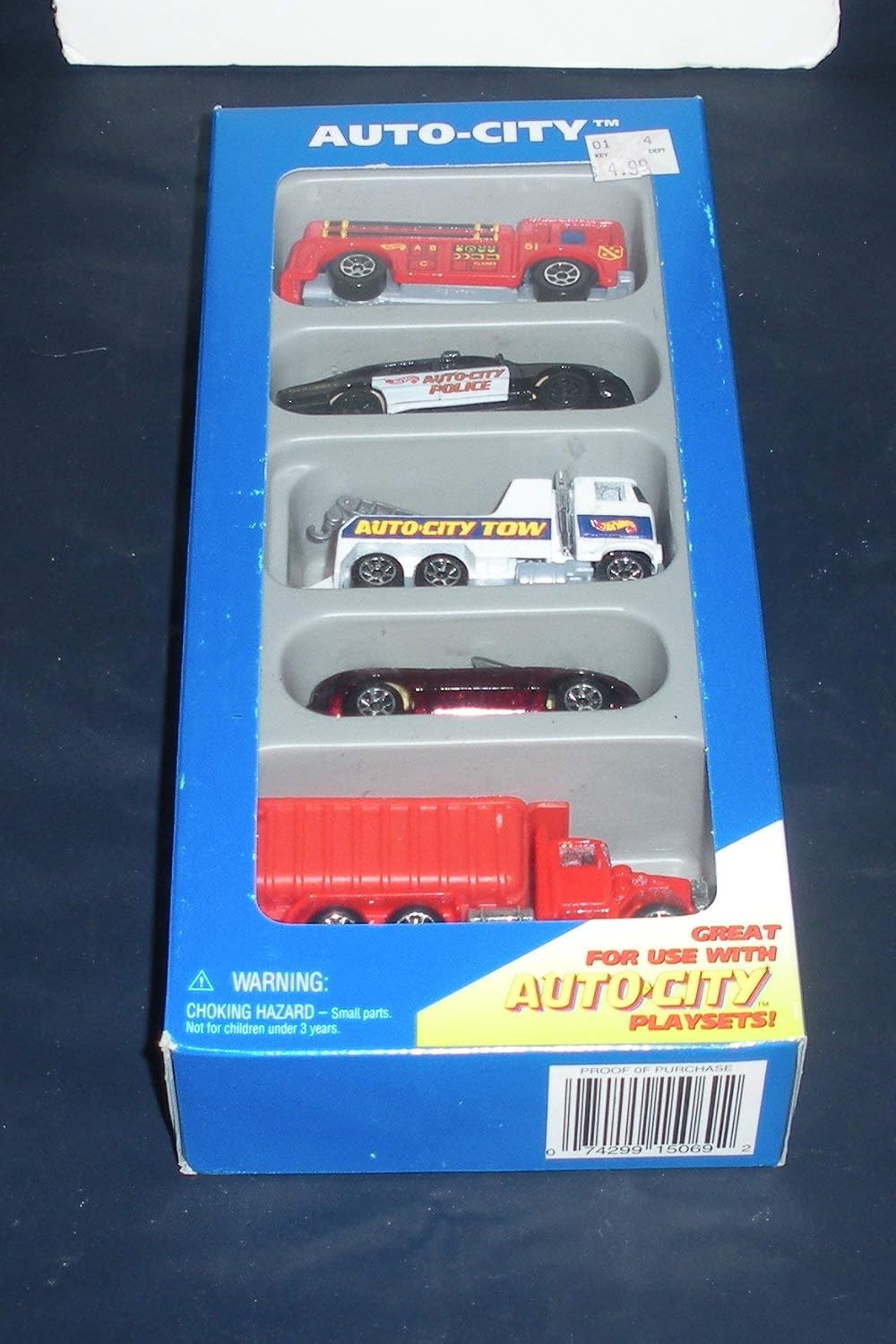 Hot Wheels 1995 Auto-city Gift Pack 1:64 Scale