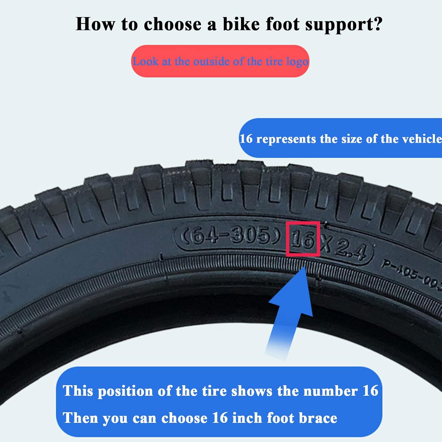 1PC High Carbon Steel Bike Kickstand for 16/18/20/22/24/26 Inch Wheels - Sturdy Rear Mount Support for Adult Bikes