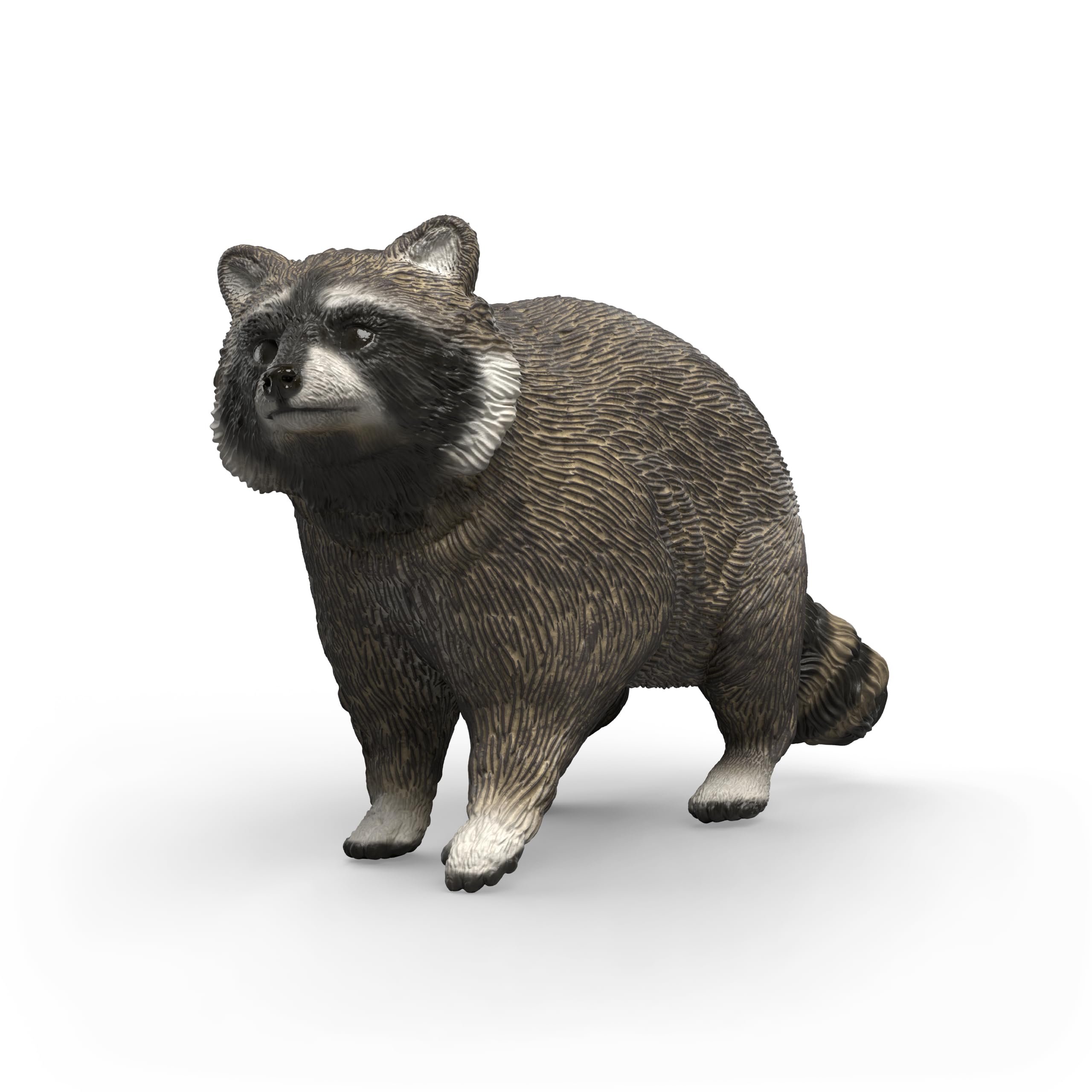 Wild Life - Racoon Toy Figurine - Kids Ages 3+ | 14937 | Wild Animal Figurine, Realistic Animal Toys, Safari Toy for Boys and Girls, Screen-Free Imaginative Pretend Play, Montessori