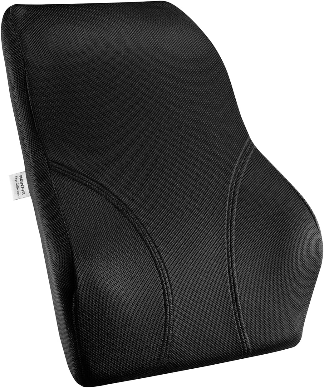 MountIt! Office Chair Cushion, Lumbar Support Pillow for Office Chair, Back Support
