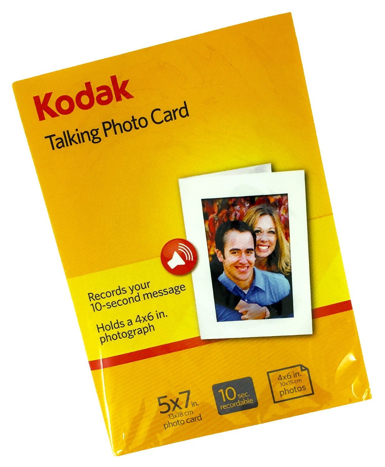 Kodak 5x7 Inch Talking Photo Card (Pack of 3)