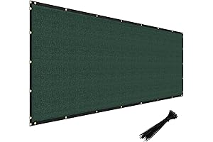 6 ft Chain Link Fence Privacy Screen for Outdoor Garden