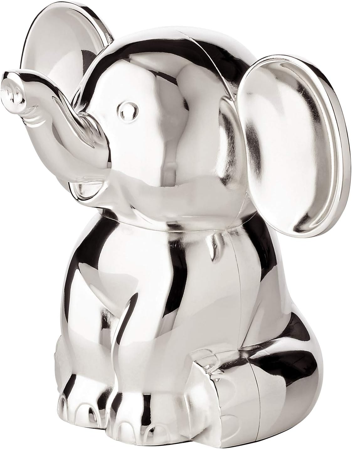 Edzard Silver Elephant-Shaped Money Box, 4 inch, Children's Department