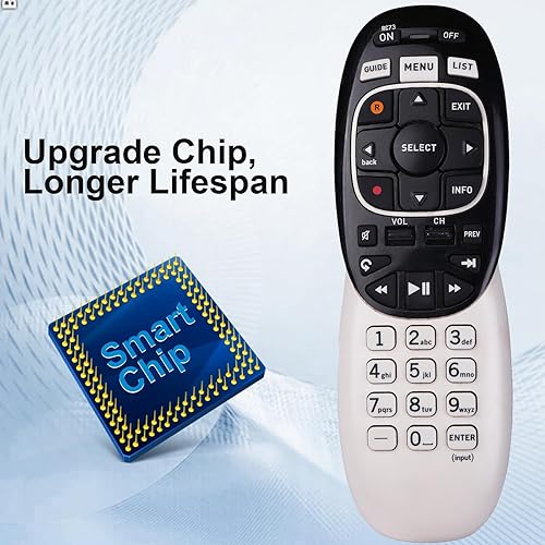 Miniatura 2 de Ozuly RC73 - Control remoto de repuesto IR compatible con DIRECTV HR54 C61 modo reemplaza RC72 RC71