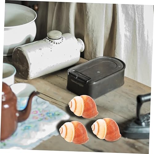Miniatura 3 de 5 unidades de caracoles naturales para hornear conchas de aislamiento térmico para restaurantes y cocina casera decorativa