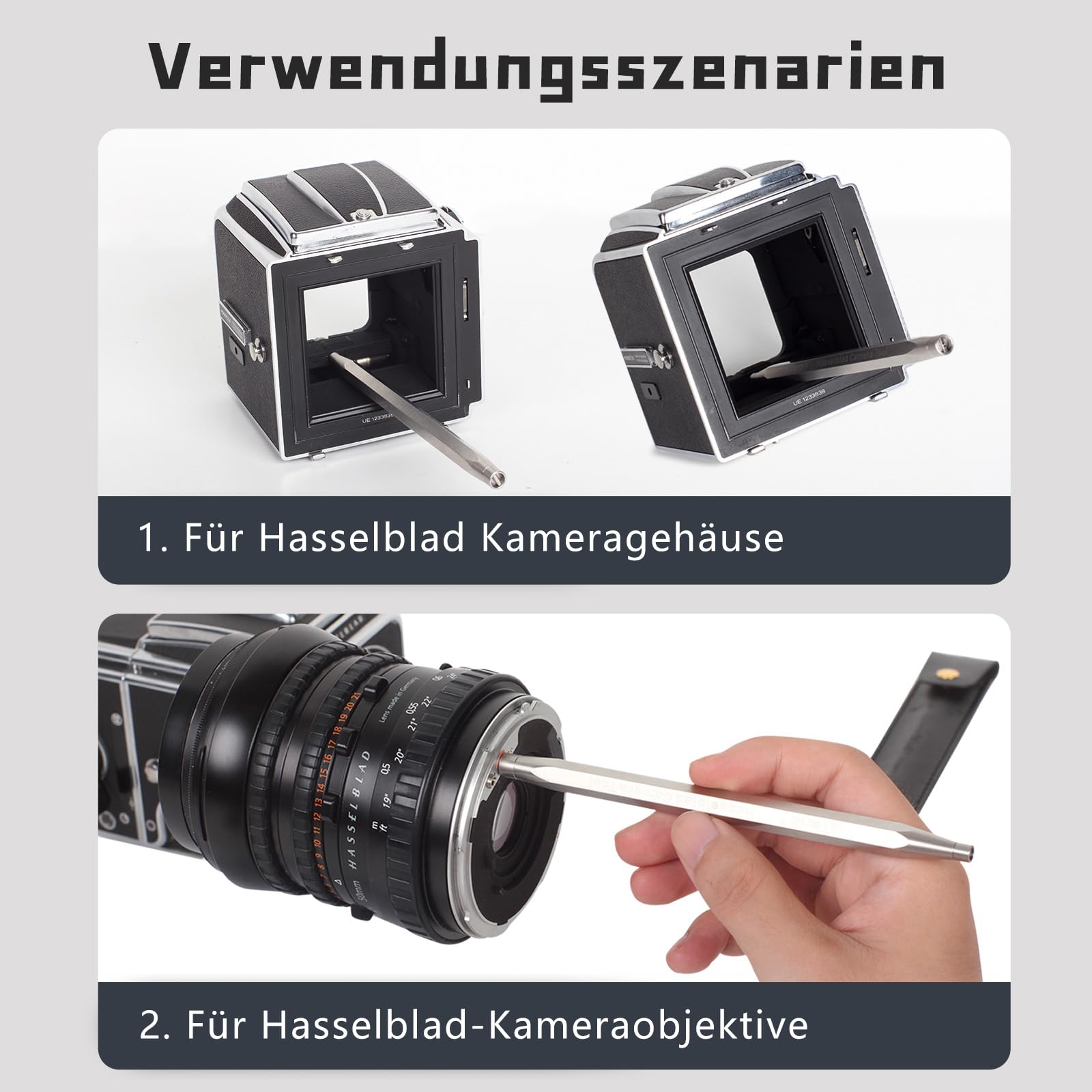eTone Kamera-Reparaturwerkzeug, Aufziehwerkzeug 500/501/503 Ersatzwerkzeug CameraKey für Hasselblad-Kamera