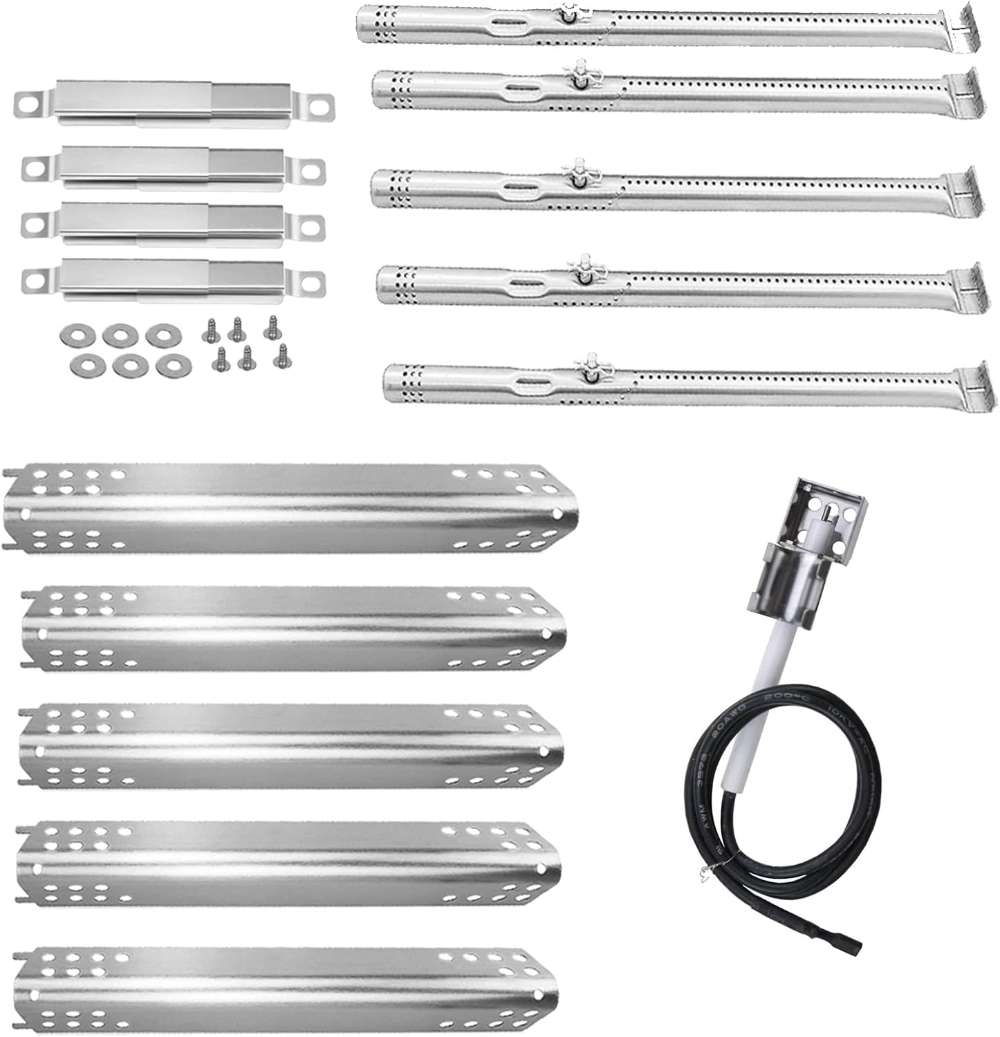 MixRBBQ Grill Replacement Parts Set for Charbroil Advantage Series 6
