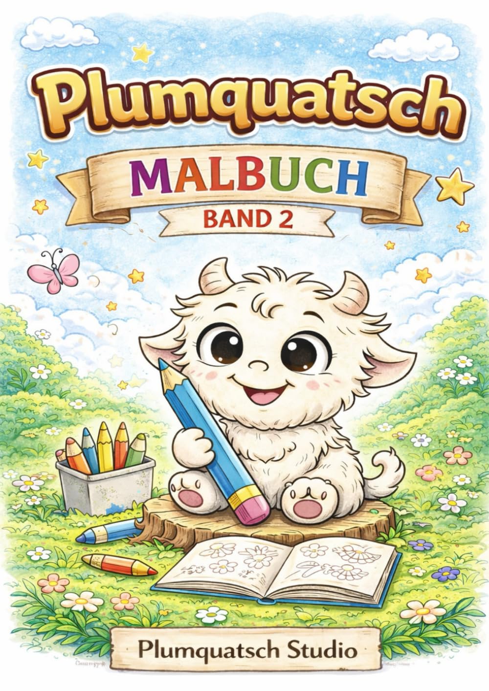 Plumquatsch ist zurück – mit neuen Abenteuern zum Ausmalen!: Neue Abenteuer zum Ausmalen für kleine Künstler ab 3 Jahre (Willkommen in der bunten Welt von Plumquatsch!)