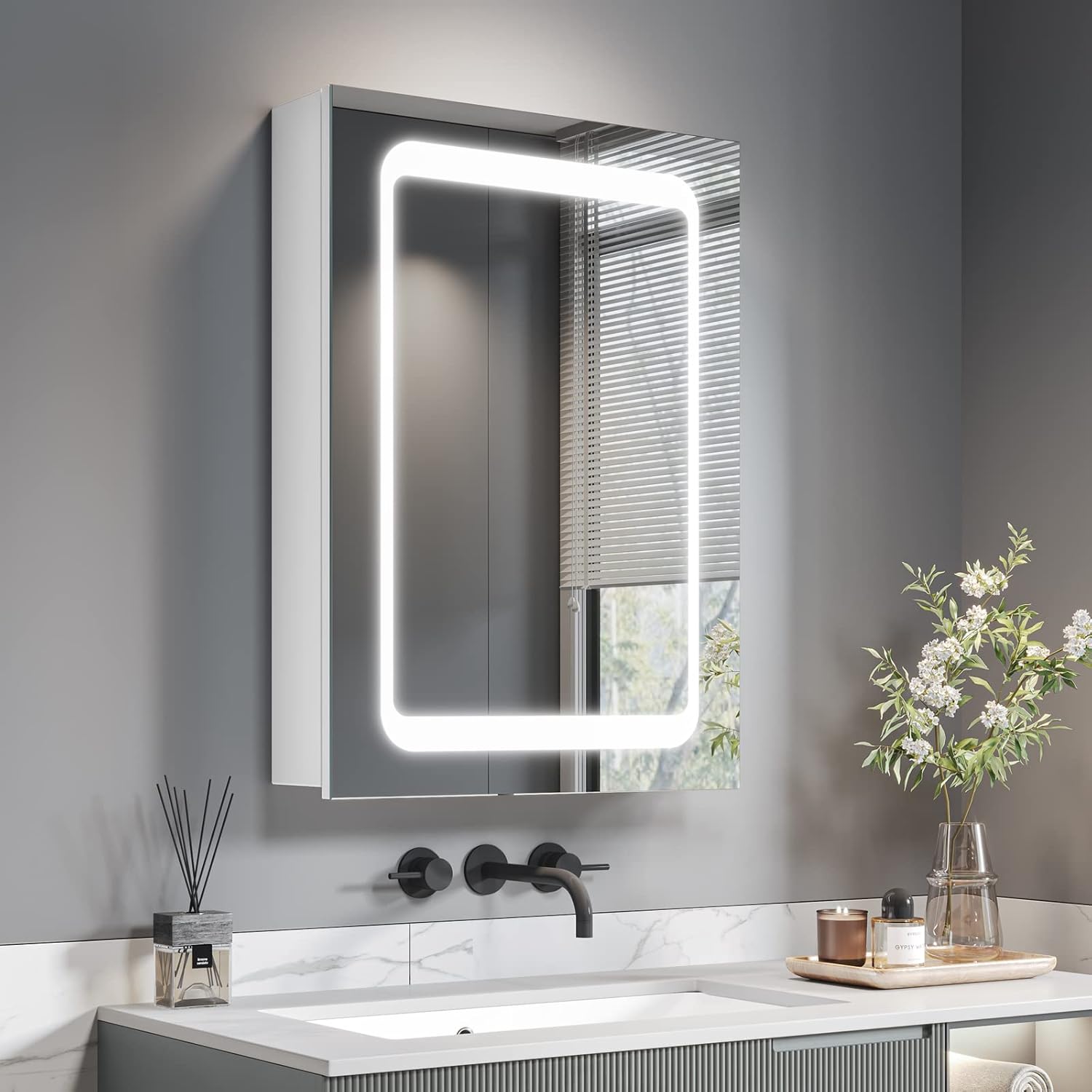 Dripex LED Bathroom Mirror 500 * 700mm Bathroom Mirror