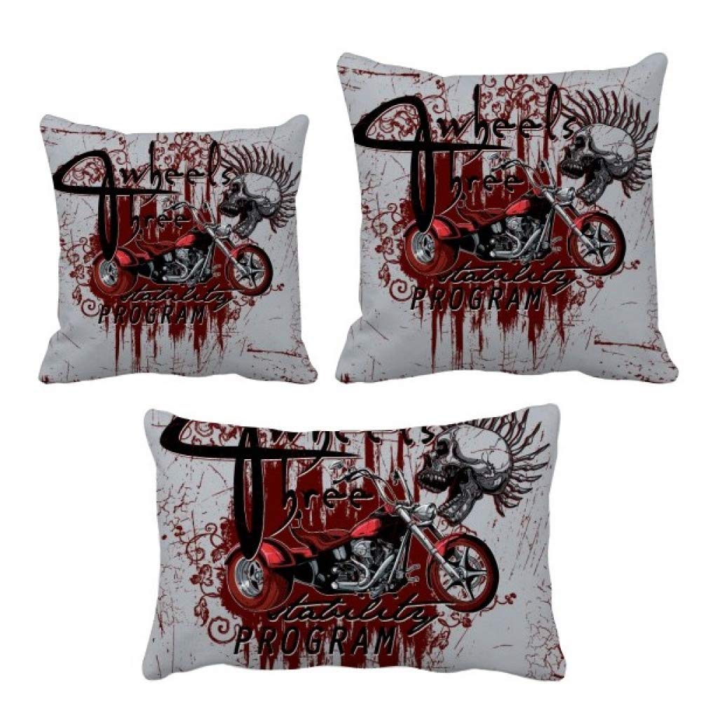 Coussin graffiti squelette deco maison et textile de salon style street art