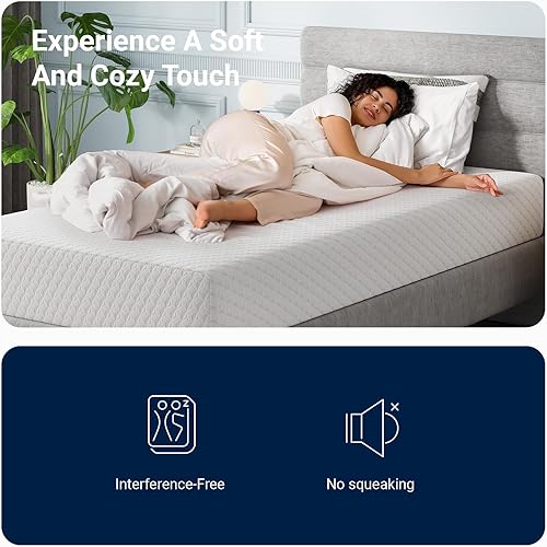 Miniatura 7 de Avenco Colchón Twin de 8 Pulgadas, Colchón de Espuma con Memoria Twin en una Caja para Sueño Cómodo y Alivio de Presión, Certificado CertiPUR-US