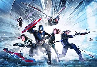 DIY Oil painting-16X20 Inch,Paint by Numbers kit for Adults Beginner,Superhero Series (The Avengers) - coolthings.us