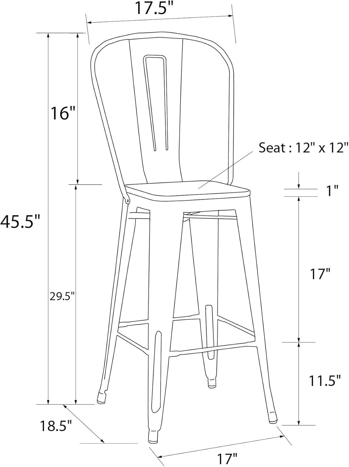 One-Day Sale: Up to 80% Off DHP Luxor 30 Metal Wood Seat, Antique Bronze, Set of 2 Bar Stool Best Deal Cheap 🛒 DHP Luxor 30 Metal Wood Seat, Antique Bronze, Set of 2 Bar Stool