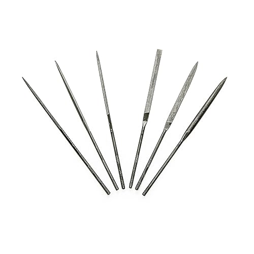 Miniatura 4 de Nicholson Juego de limas para hobby (empacadas), 6 unidades, 5-12" de largo