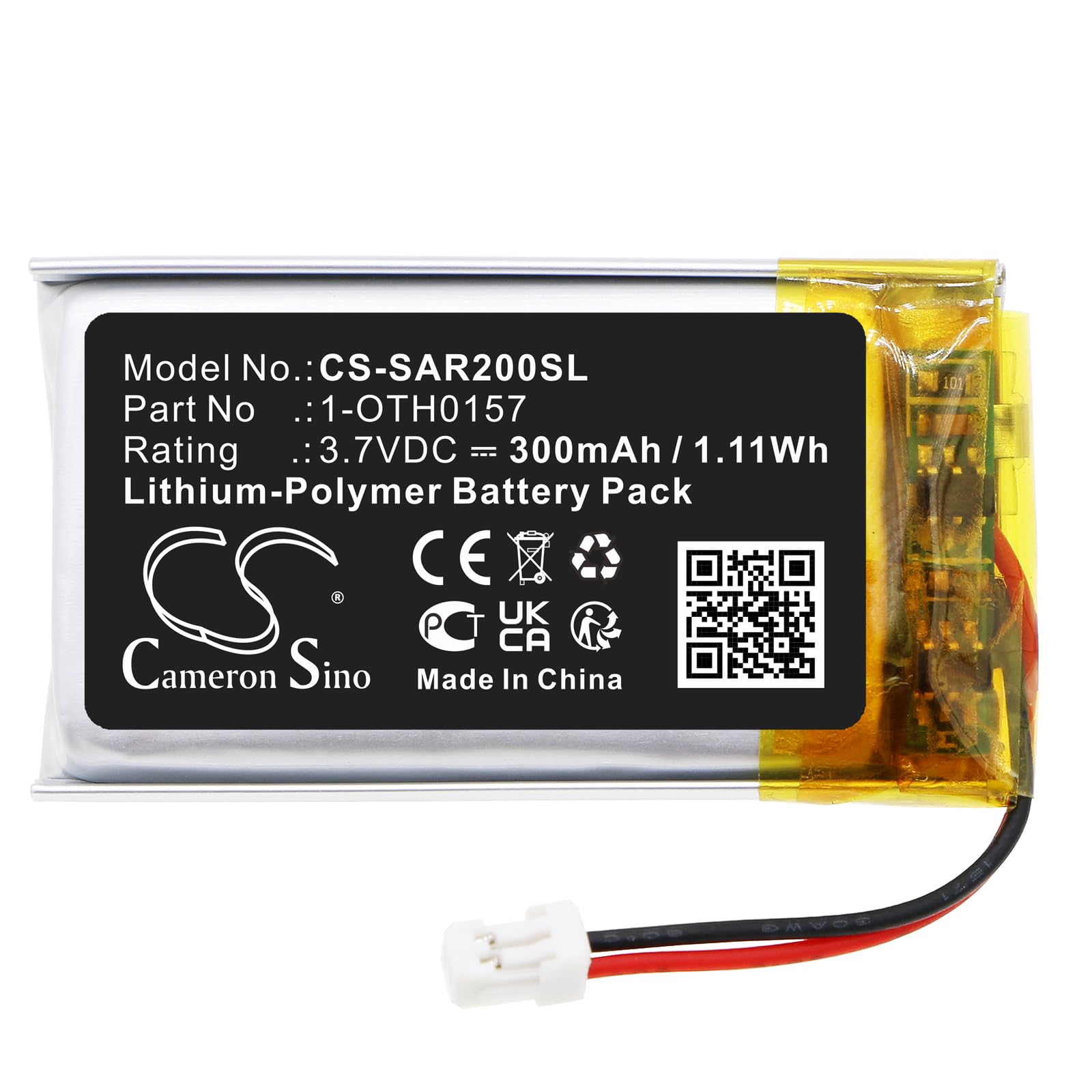 Cameron Sino Ersatzakku Für Panasonic Kameras – Kompatibel Mit HC-V10, SDR-T50 Uvm., 3400mAh, VW-VBK360